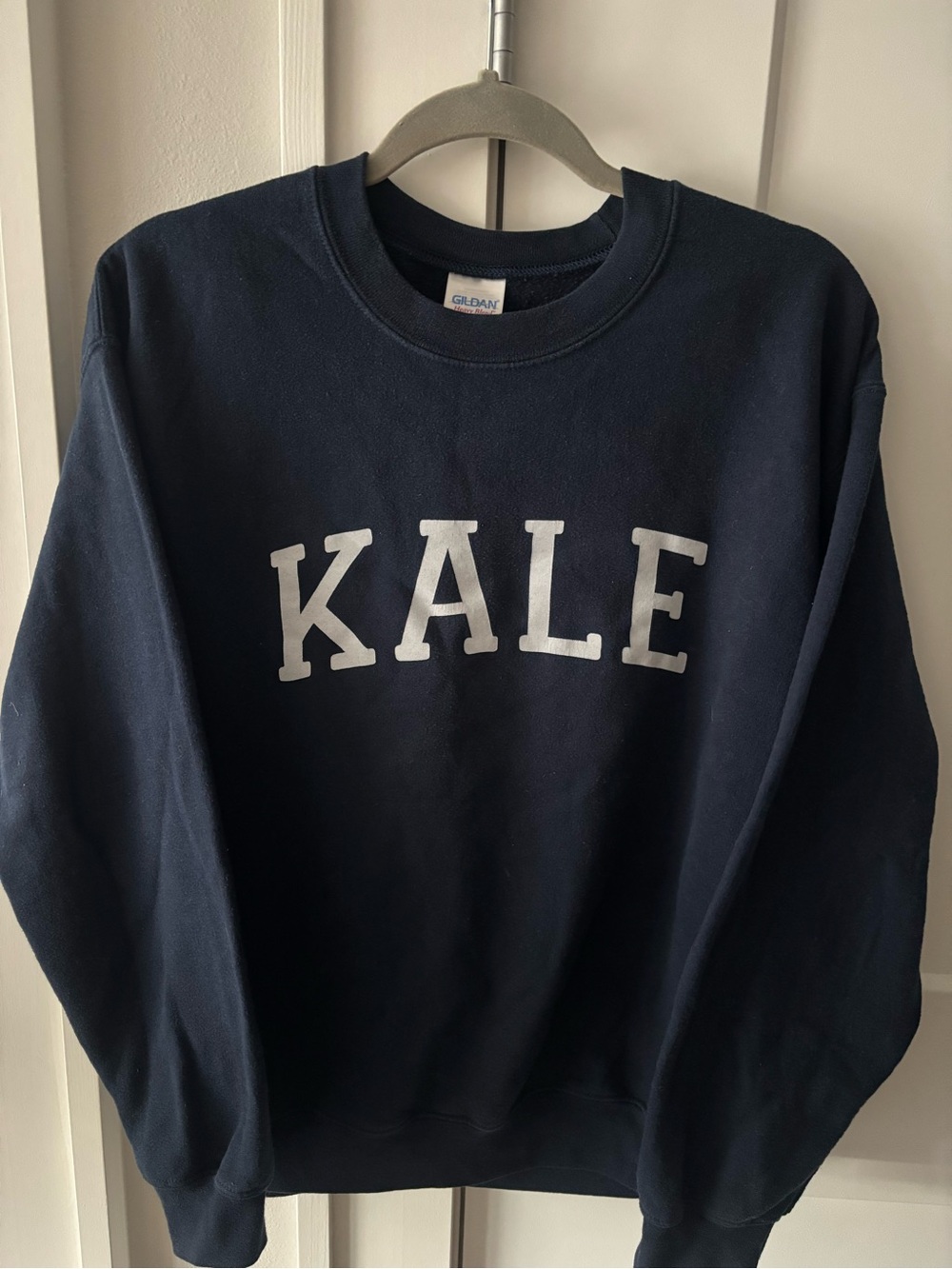 Navy KALE Crewneck Sweatshirt